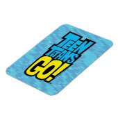 Magnet Flexible Titans Ados, partez ! | Logo (Côté Gauche)