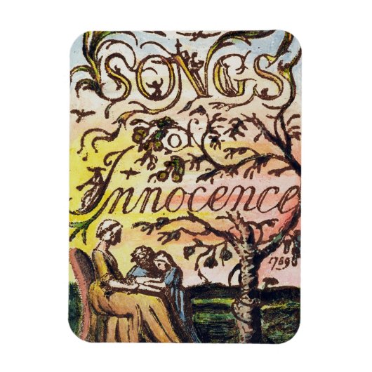 Magnet Flexible Titre de 'Chansons d'Innocence et d'Expérience (Vertical)