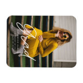 Magnet Flexible Titre Faire-part de diplôme (Horizontal)