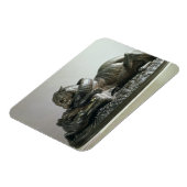 Magnet Flexible Tivouring à alligator, 1832 (bronze) (Côté Gauche)