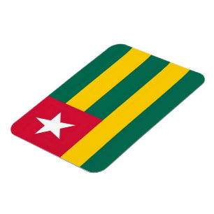 Magnet Flexible Togo - Drapeau