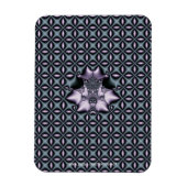 Magnet Flexible Toile violette (Vertical)