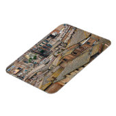 Magnet Flexible Toits de Sienne rectangulaire aimant photo (Côté Gauche)