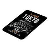 Magnet Flexible Tokyo (Côté Gauche)