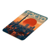 Magnet Flexible Tokyo vintage (Côté Gauche)