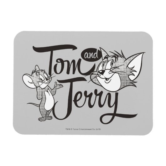 Magnet Flexible Tom Et Jerry | Tom Et Jerry Ont L'Air Doux (Horizontal)