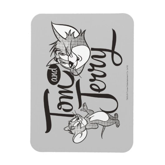 Magnet Flexible Tom Et Jerry | Tom Et Jerry Ont L'Air Doux (Vertical)