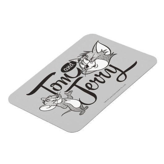 Magnet Flexible Tom Et Jerry | Tom Et Jerry Ont L'Air Doux (Côté Gauche)