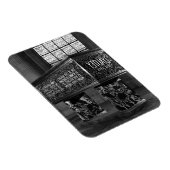 Magnet Flexible Tombe Lyautey du Maréchal de France Paris 1970 (Côté Droit)