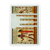 Magnet Flexible Tombeau 24, Chambre Sepulchrale No 2, de Gizeh, Vo (Vertical)