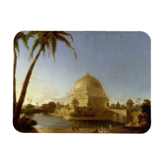 Magnet Flexible Tombeau de Sher Shah, Sasaram, Bihar, c.1790 (huil (Horizontal)