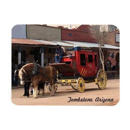 Magnet Flexible Tombstone, Arizona (Horizontal)