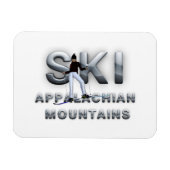 Magnet Flexible TOP Ski Appalachian (Horizontal)
