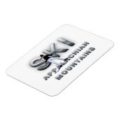Magnet Flexible TOP Ski Appalachian (Côté Gauche)