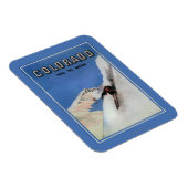 Magnet Flexible Top the Nation - Affiche promotionnelle sur le ski (Côté Droit)