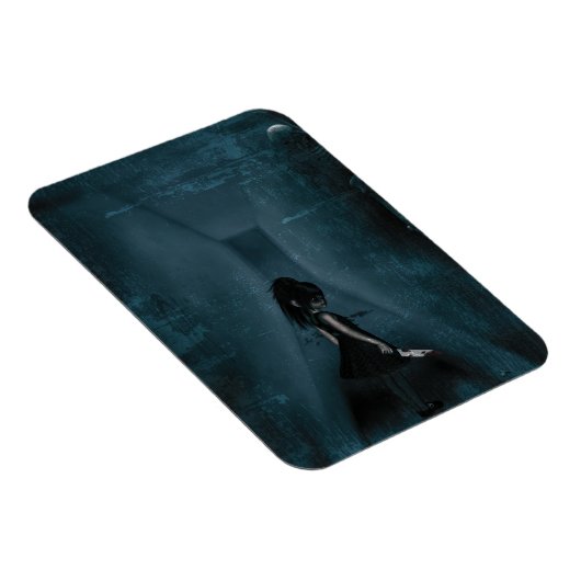 Magnet Flexible Tormentée Gothique (Côté Droit)