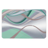 Magnet Flexible Tornade Abstraite à la menthe de chocolat (Horizontal)