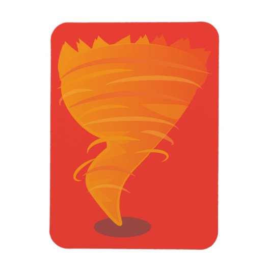 Magnet Flexible Tornade de feu (Vertical)