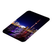 Magnet Flexible Toronto, Canada Night Skyline (Côté Gauche)