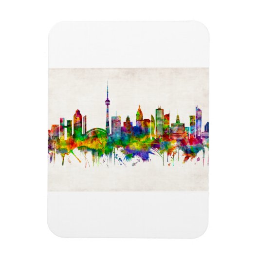 Magnet Flexible Toronto Canada Skyline (Vertical)