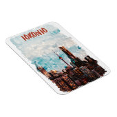 Magnet Flexible Toronto Canada Skyline Silhouette (Côté Droit)