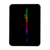 Magnet Flexible Toronto Rainbow (Vertical)