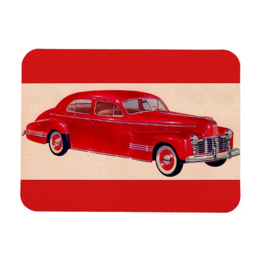 Magnet Flexible Torpille rouge Pontiac (Horizontal)