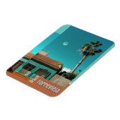 Magnet Flexible Torrevieja en Orange et Turquoise (Côté Gauche)