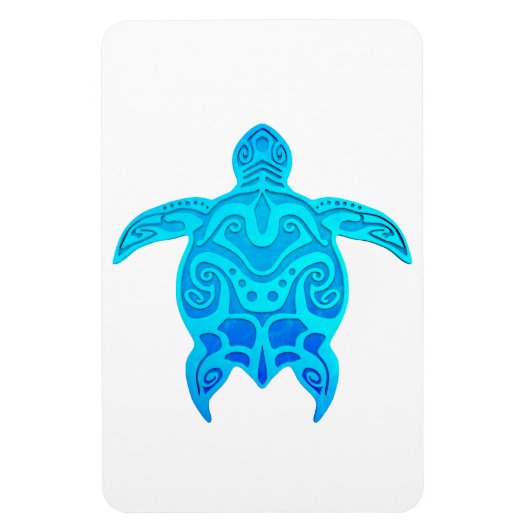 Magnet Flexible Tortue bleue (Vertical)