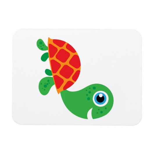 Magnet Flexible Tortue impressionnante (Horizontal)