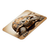 Magnet Flexible Tortue noire africaine (Côté Gauche)