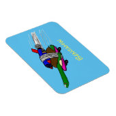 Magnet Flexible Tortue volante (Côté Droit)