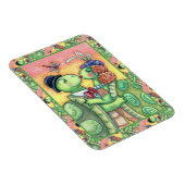 MAGNET FLEXIBLE TORTUES AMOUREUSES S'EMBRASSANT, AMOUREUX DE TARPO (Côté Droit)