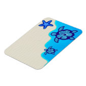 Magnet Flexible Tortues Honu Bleues (Côté Gauche)