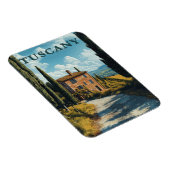 Magnet Flexible Toscane, Campagne Italienne Idyllique (Côté Droit)