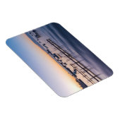 Magnet Flexible tôt le matin pittoresque lac à chapala mexico (Côté Droit)