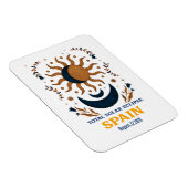 Magnet Flexible Total Solaire Eclipse Espagne Août 2026 (Côté Droit)
