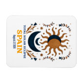 Magnet Flexible Total Solaire Eclipse Espagne Août 2026 (Horizontal)