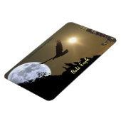 Magnet Flexible Totem de l'aigle à tête blanche et aimant de la fa (Côté Gauche)