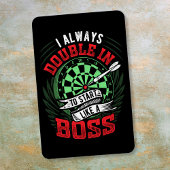 Magnet Flexible Toujours double en forme de patron - ventilateur d