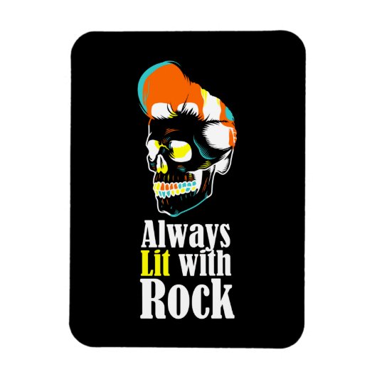 Magnet Flexible Toujours éclairée par la roche (Vertical)