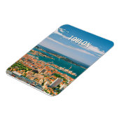 Magnet Flexible Toulon Photo Vintage (Côté Gauche)