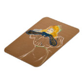 Magnet Flexible Toulouse-Lautrec - Yvette Guilbert Singing (Côté Gauche)