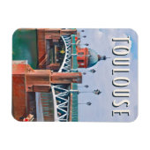 Magnet Flexible Toulouse Photo Vintage (Horizontal)