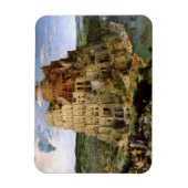 Magnet Flexible Tour de Babel par Brueghel (Vertical)
