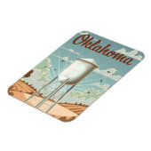 Magnet Flexible Tour de l'eau de l'Oklahoma (Côté Gauche)