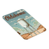 Magnet Flexible Tour de l'eau d'Oklahoma (Côté Droit)