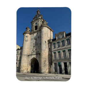 Magnet Flexible Tour de l'Horloge, La Rochelle, France