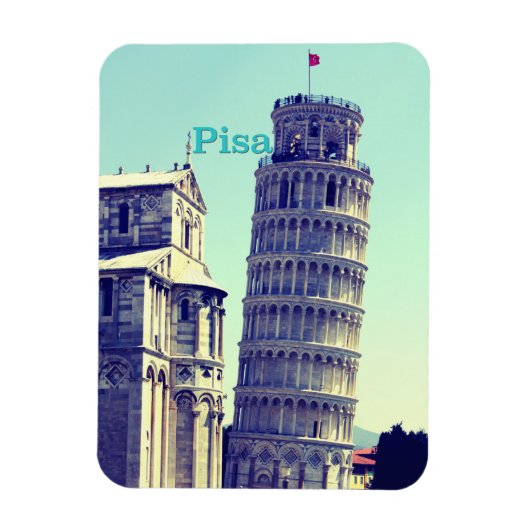 Magnet Flexible Tour de Pise (Vertical)