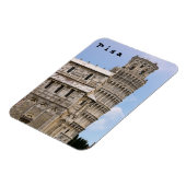 Magnet Flexible Tour de Pise et Cathédrale - Pise, Italie (Côté Gauche)